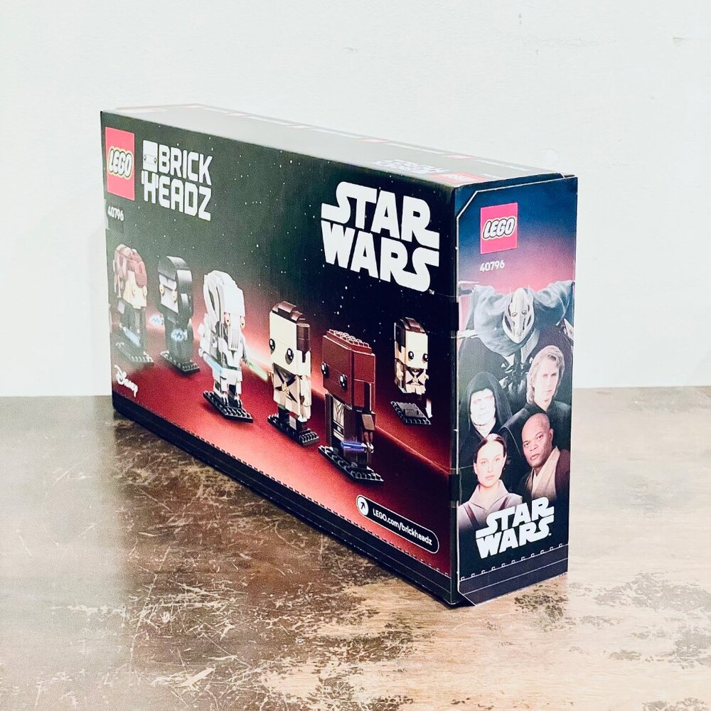 Lego 40796 Star Wars Revenge of the Sith Heroes & Villains Brickheadz NIB - Picture 7 of 14
